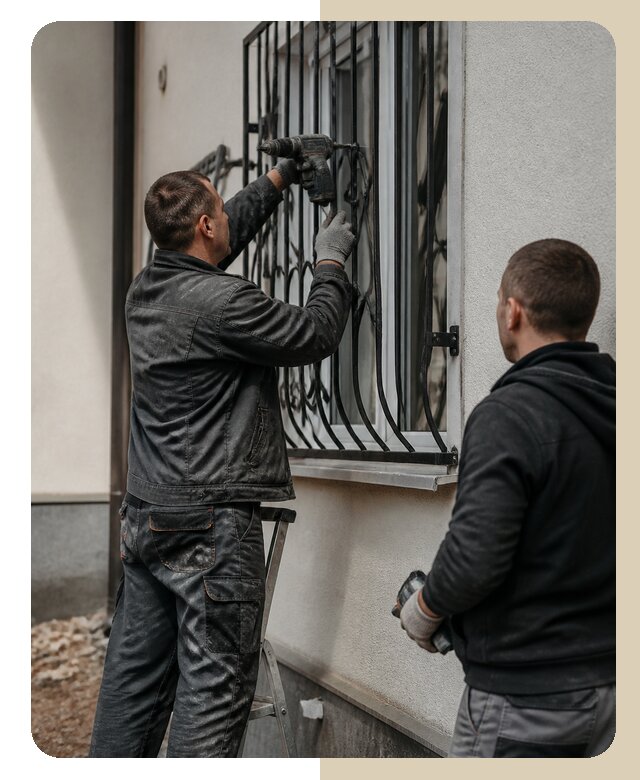 Установка наружных решеток в Твери от 5326 р. | Дверной